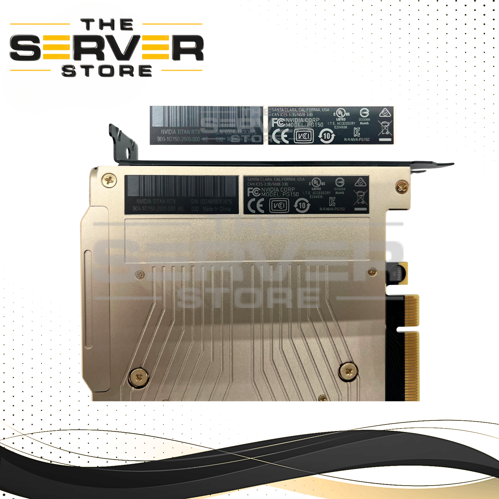 NVIDIA Titan RTX 24GB GDDR6 PCIe 3.0 GPU Video Card PG150 900