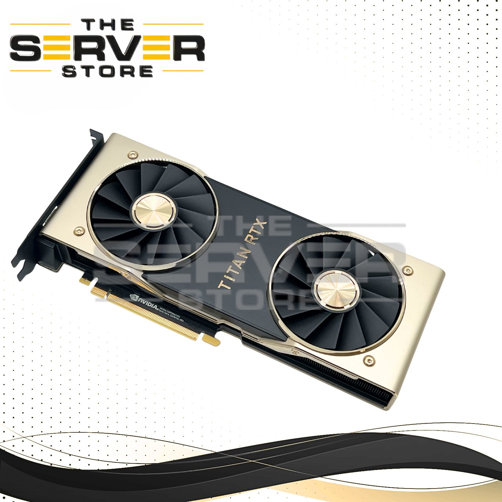 NVIDIA TITAN RTX ゴールド　24GB Nvidia Titan RTX Graphic Cards 900-1G150-2500-000 - Walmart.com