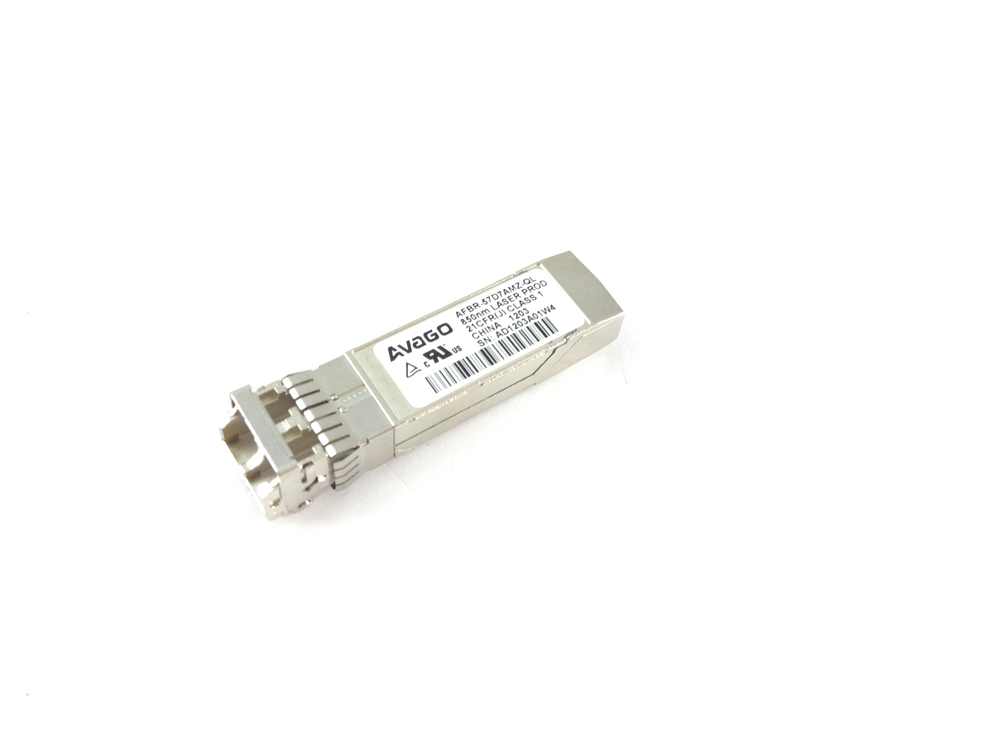 AVAGO TRANSCEIVER 8 GBIT 8GB Fiber Fibre Channel FC SFP 850NM AFBR-57D7AMZ-QL