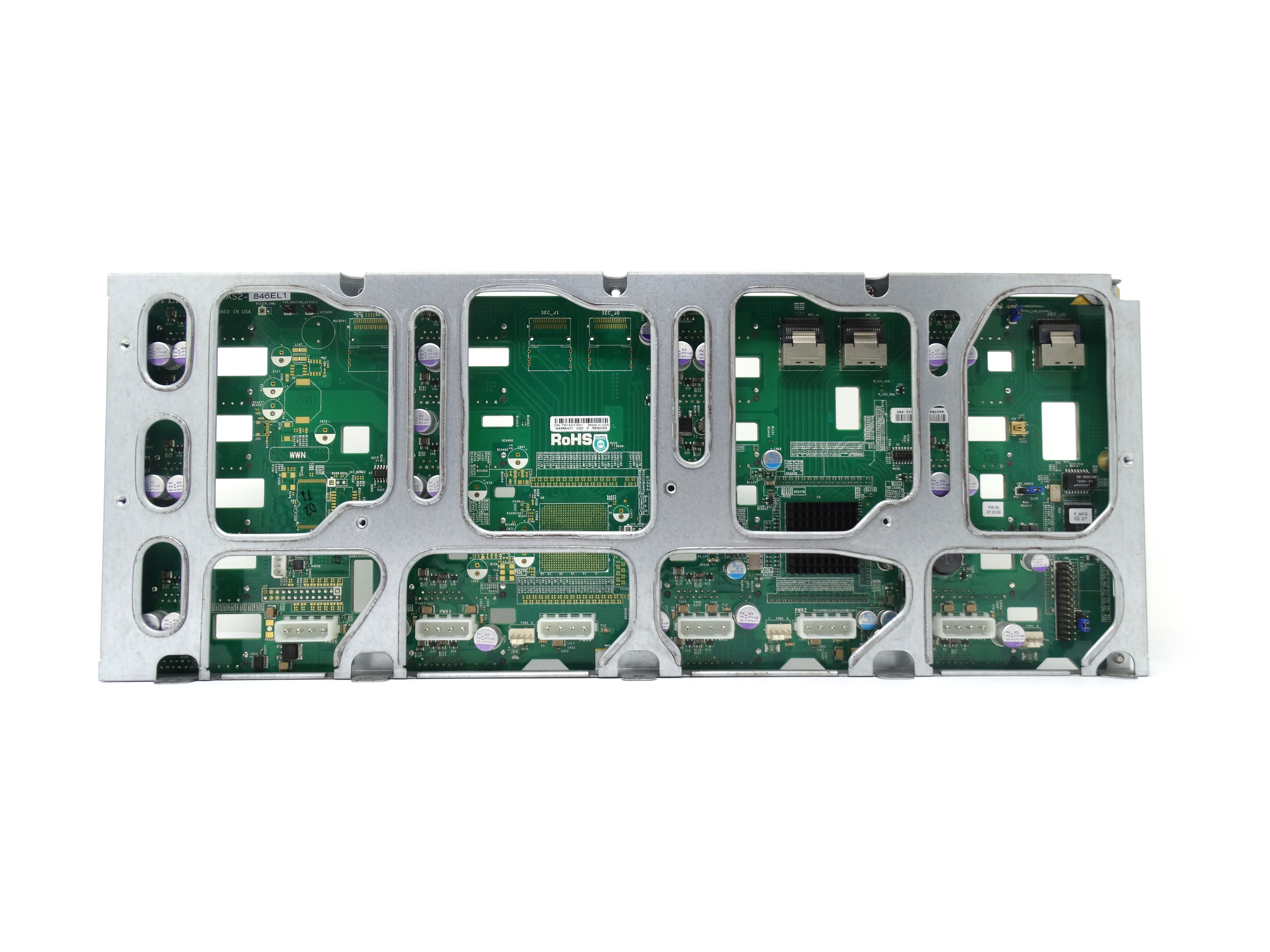 Lot of 2 Chenbro CH80H103124-V1 4-Port SATA-II//SAS Backplane RM215 RM312
