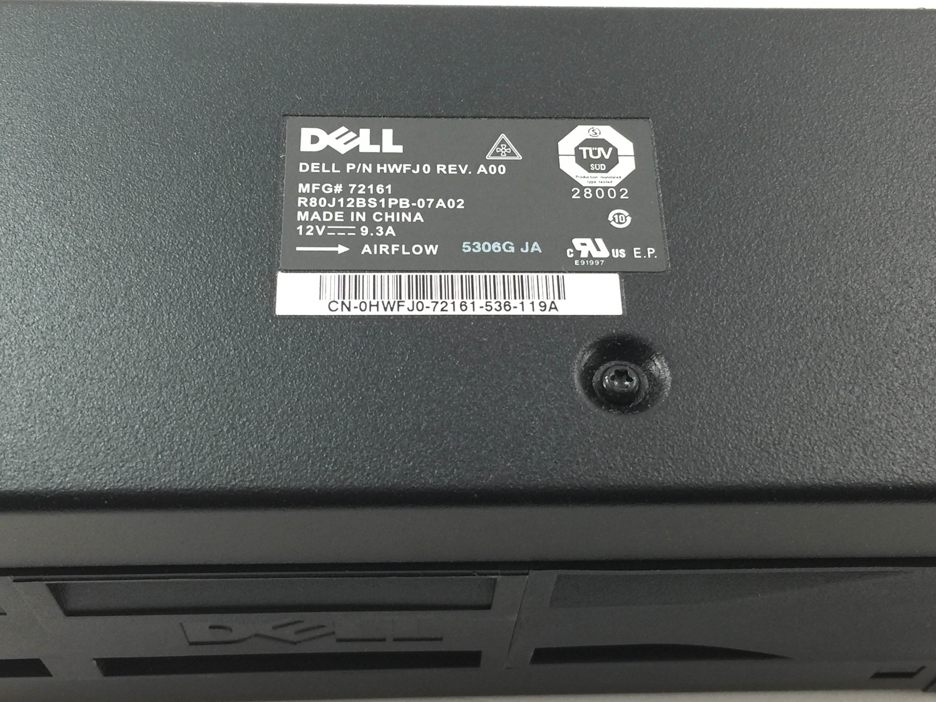 Hwfj0 Dell Poweredge M1000e System Fan R80j12bs1pb 07a02 729161334969 Ebay