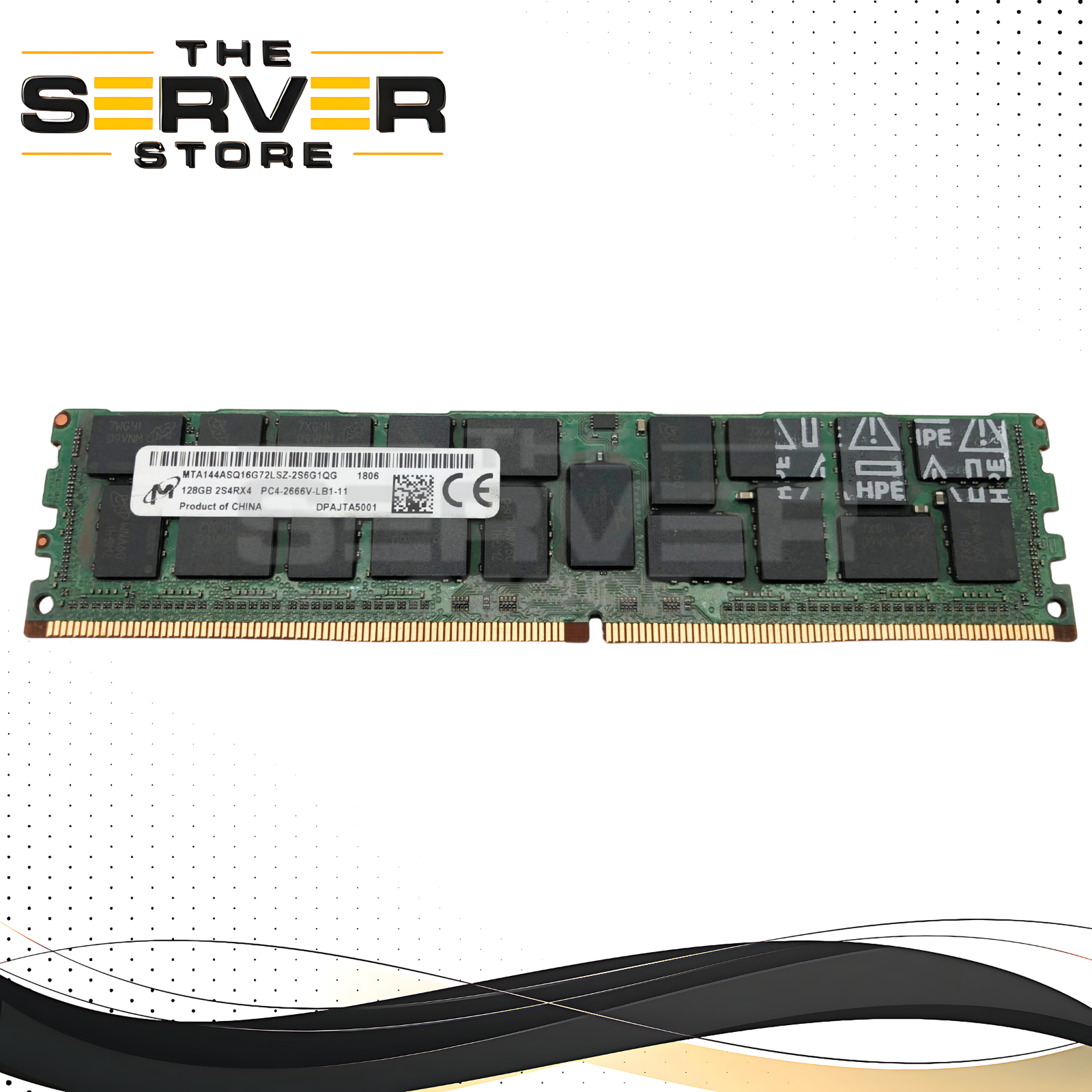 メモリー Micron DDR4-2666 ECC Registerd 128GB Micron 128GB 8Rx4 DDR4-2666 PC4-21300 LRDIMM ECC Reg RAM