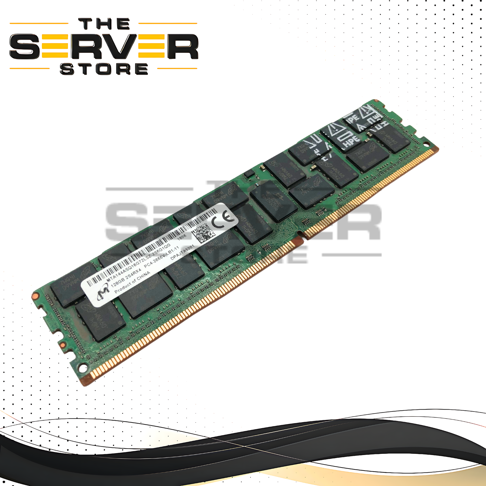 Micron 128GB 8Rx4 DDR4-2666 PC4-21300 LRDIMM ECC Reg RAM