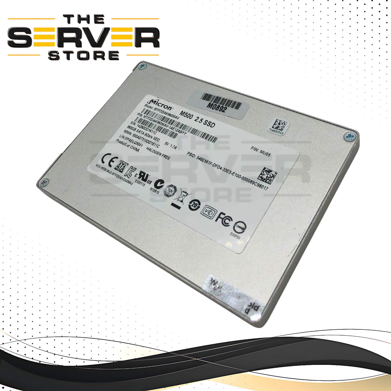 【高耐久SSD】 Micron 2.5インチ960G Micron M500 960GB SATA 6Gb/s 2.5