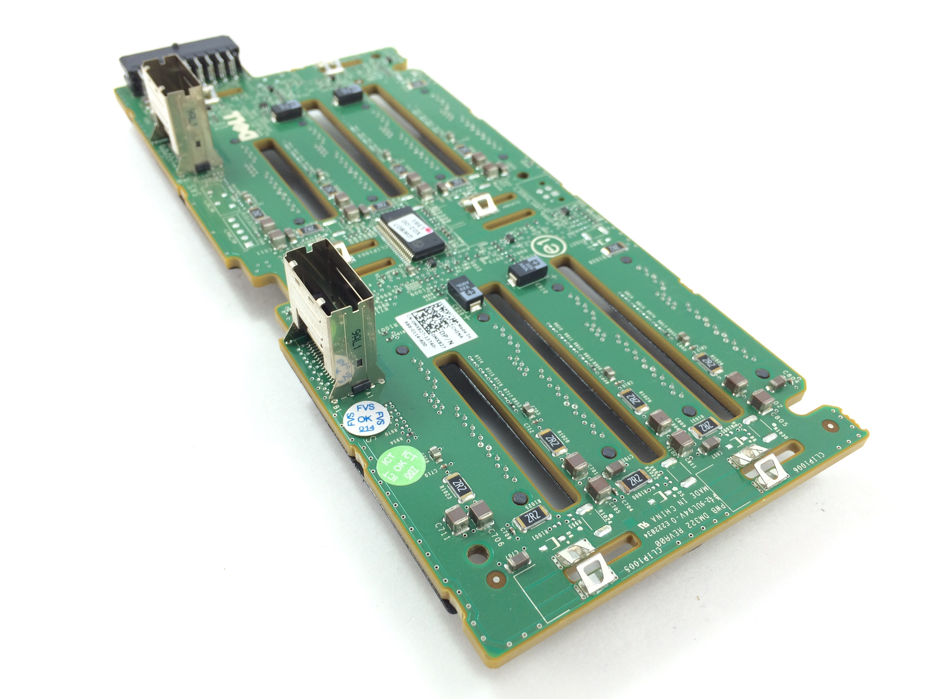 MX827 Dell PowerEdge R710 SAS/SATA 8 X 2.5'' HDD Backplane Board