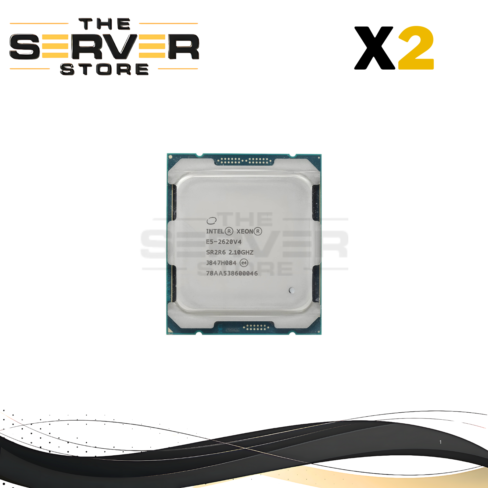 Intel Xeon E5-2620v4 2.1GHz 8 Core 20MB 85W FCLGA2011-3 (CPU LOT) SR2R6 - Picture 2 of 5
