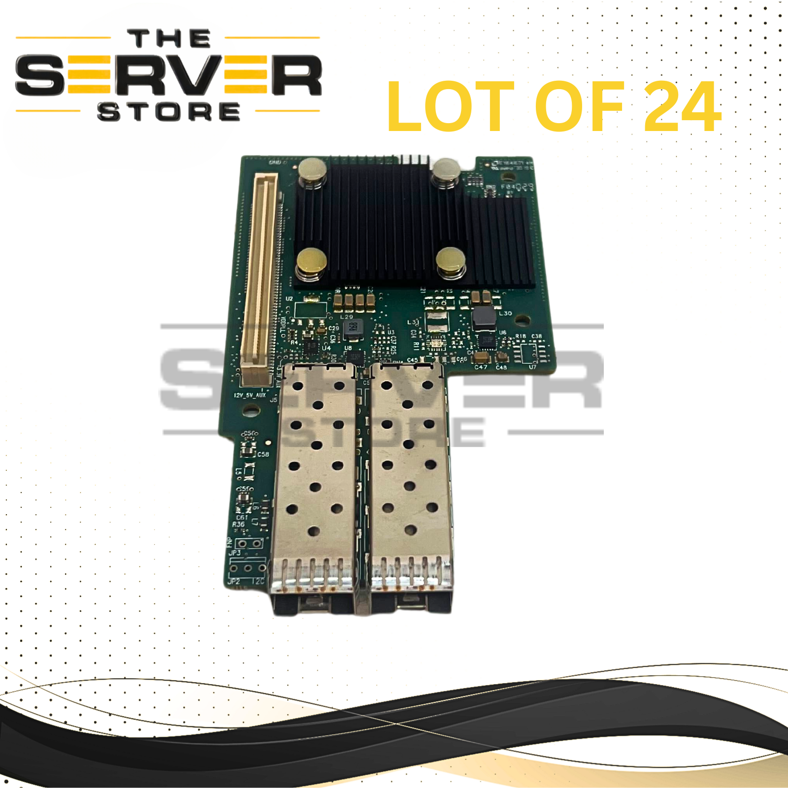 (LOT) Dell CX4421A ConnectX-4 Lx 2P 25GbE SFP28 Mezzanine Card 0T3CYH T3CYH - Afbeelding 7 van 9