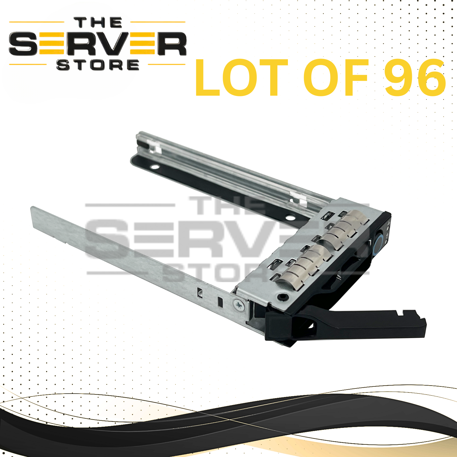 Quanta D51B-1U and T41S-2U SFF 2.5" HDD Tray Caddy (LOT) TDI4AS - 第 9/9 張圖片