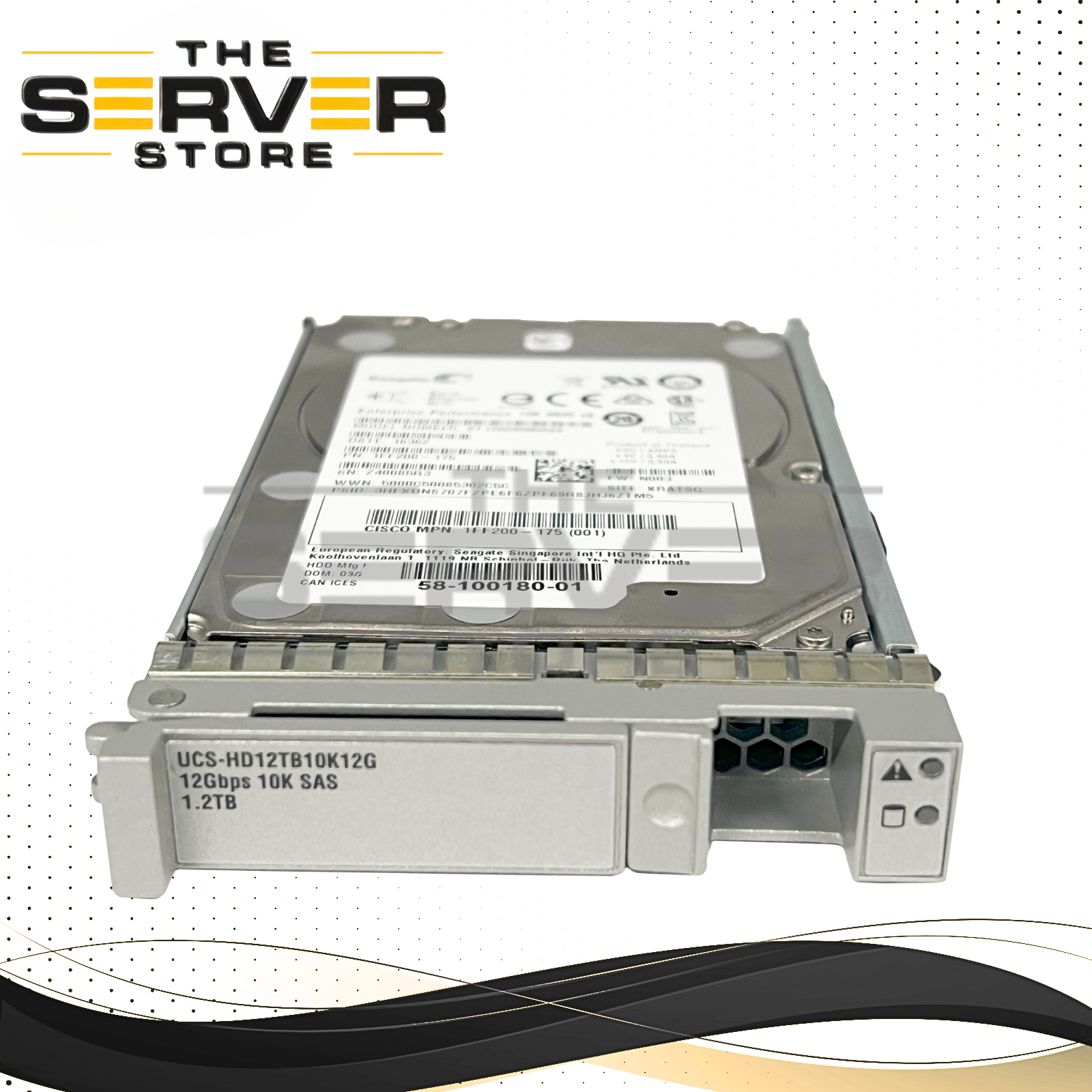 HDD Cisco 1.2 TB SAS 10K 2.5" UCS-HD12TB10K12G – Usato, Testato Al 100%