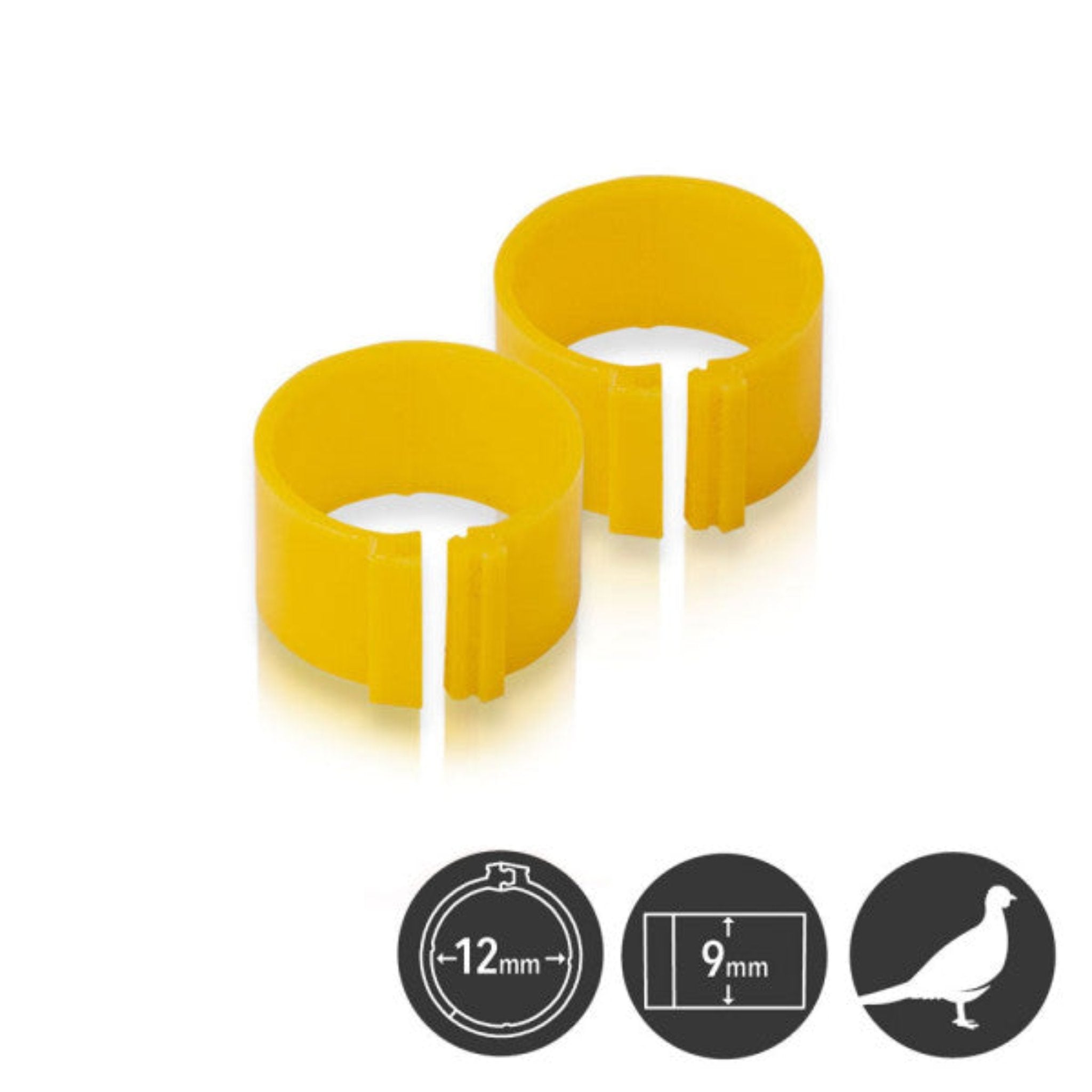 Poultry Leg Bands – 12 mm – Pack of 25