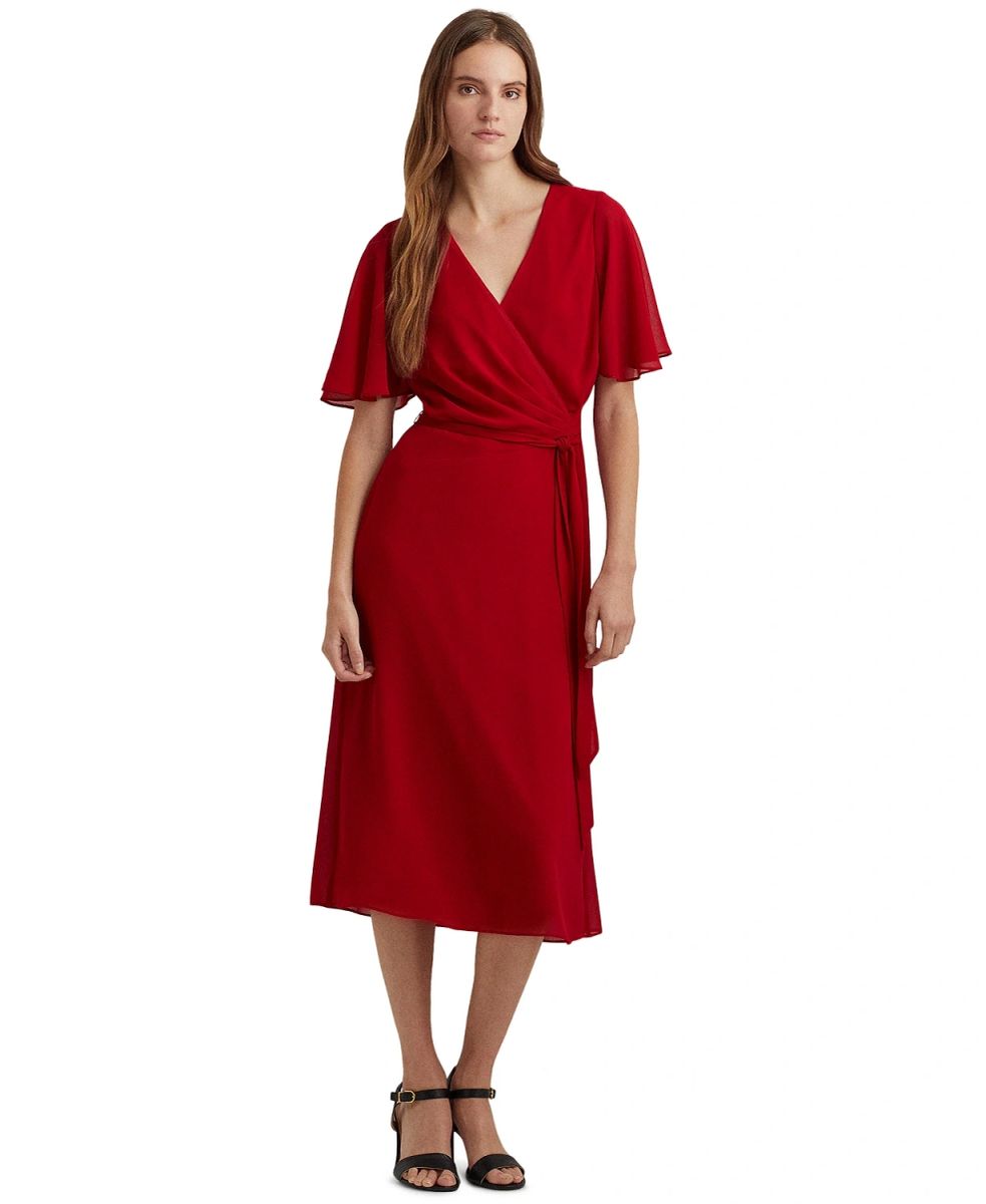 Lauren Ralph Lauren Flutter-Sleeve 