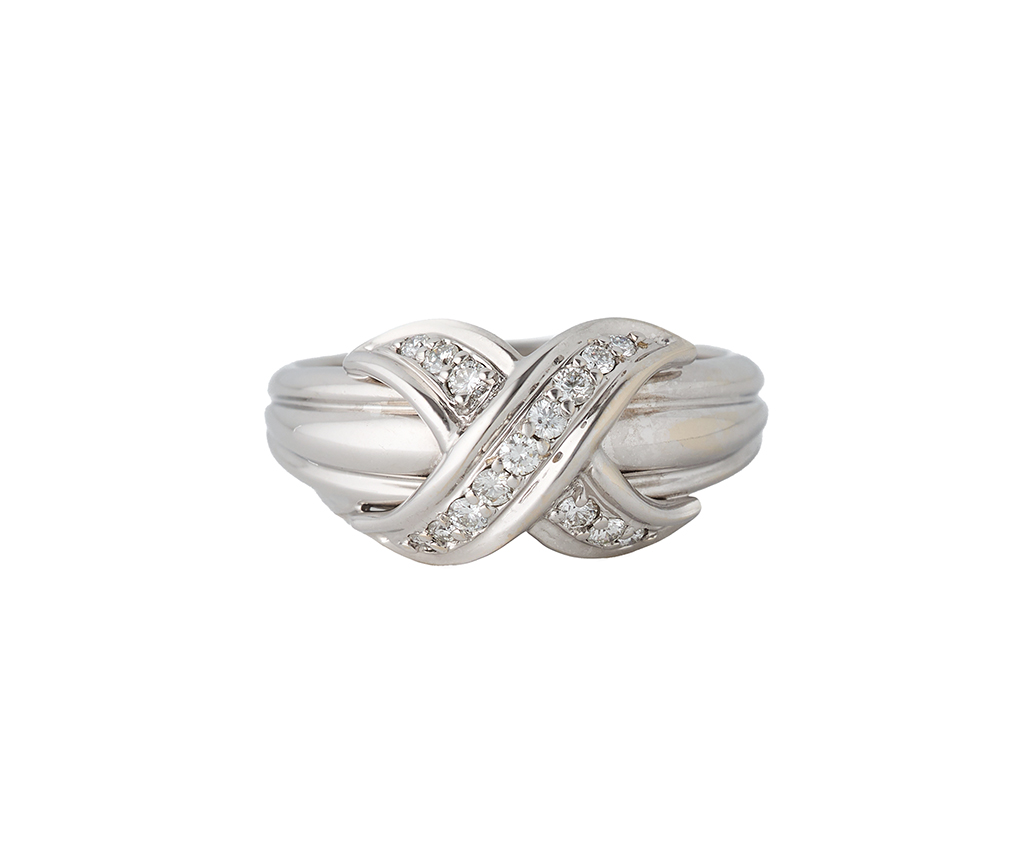 即発 フランス VANESSA TUGENDHAFT ダイヤ リング ハート 50 18K Rings - Vanessa Tugendhaft