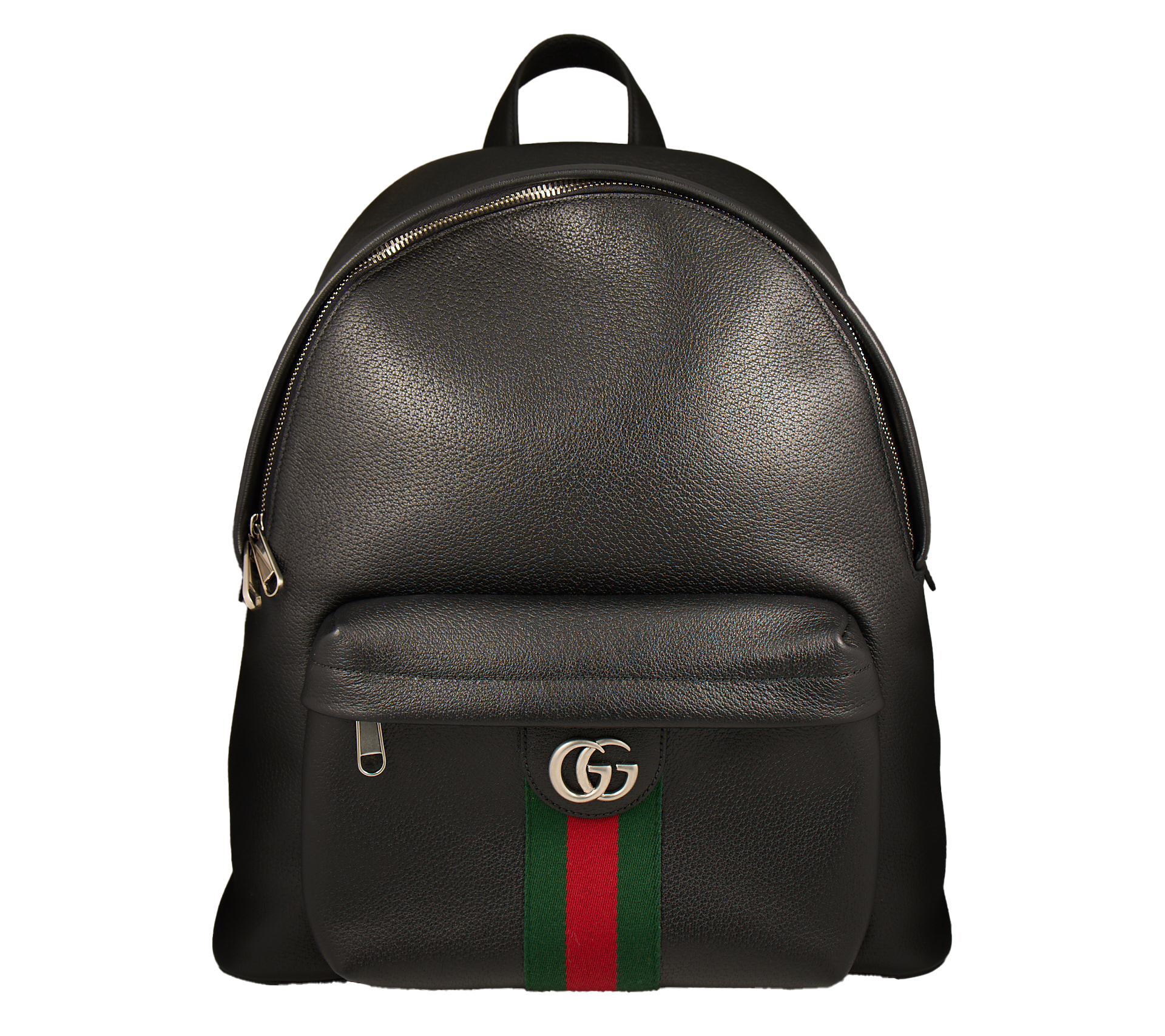 Gucci Black Leather Ophidia Medium Backpack W/Dustbag | eBay