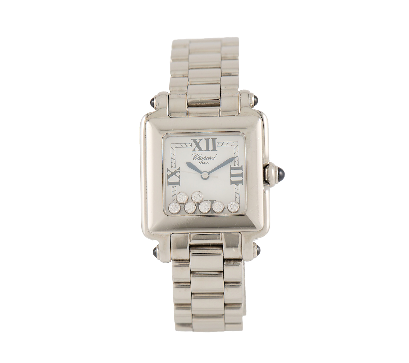 Chopard Sport Square 7Floating Diamond 8325, 27MM Ladies Watch