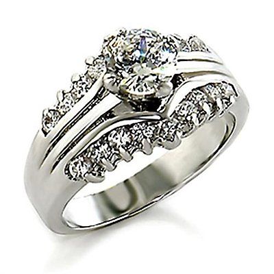 Brillant Rundschliff AAA CZ Zirkon Verlobungsring 5 6 7 8 9 10 01121 - Bild 6 von 6