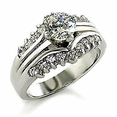 Brillant Rundschliff AAA CZ Zirkon Verlobungsring 5 6 7 8 9 10 01121 - Bild 4 von 6