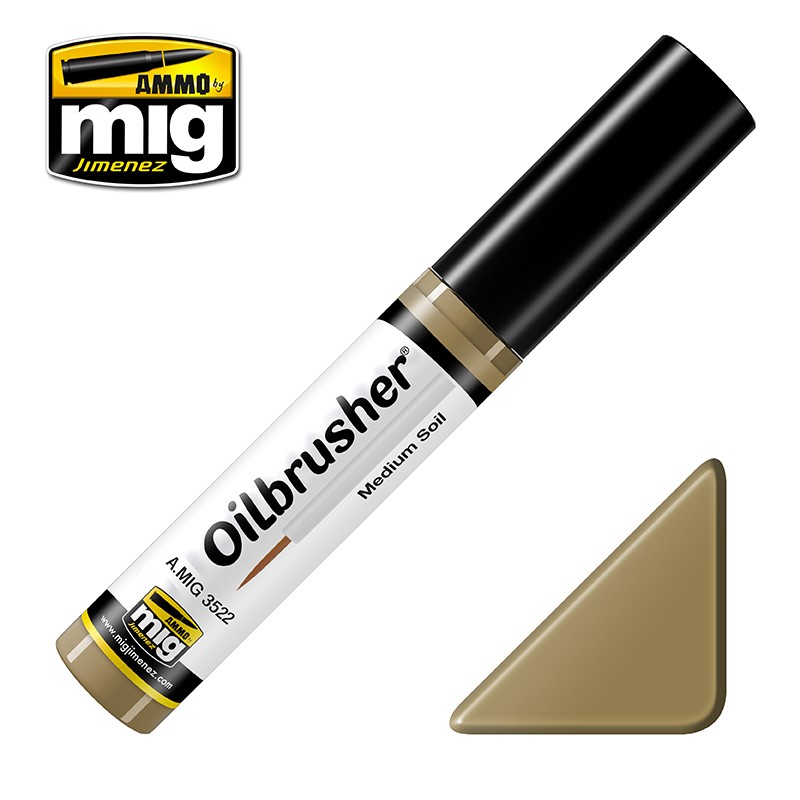 AMMO Mig Jimenez Oilbrushers Vol 2 for detail painting & touch ups - 5 metallics - Picture 13 of 15