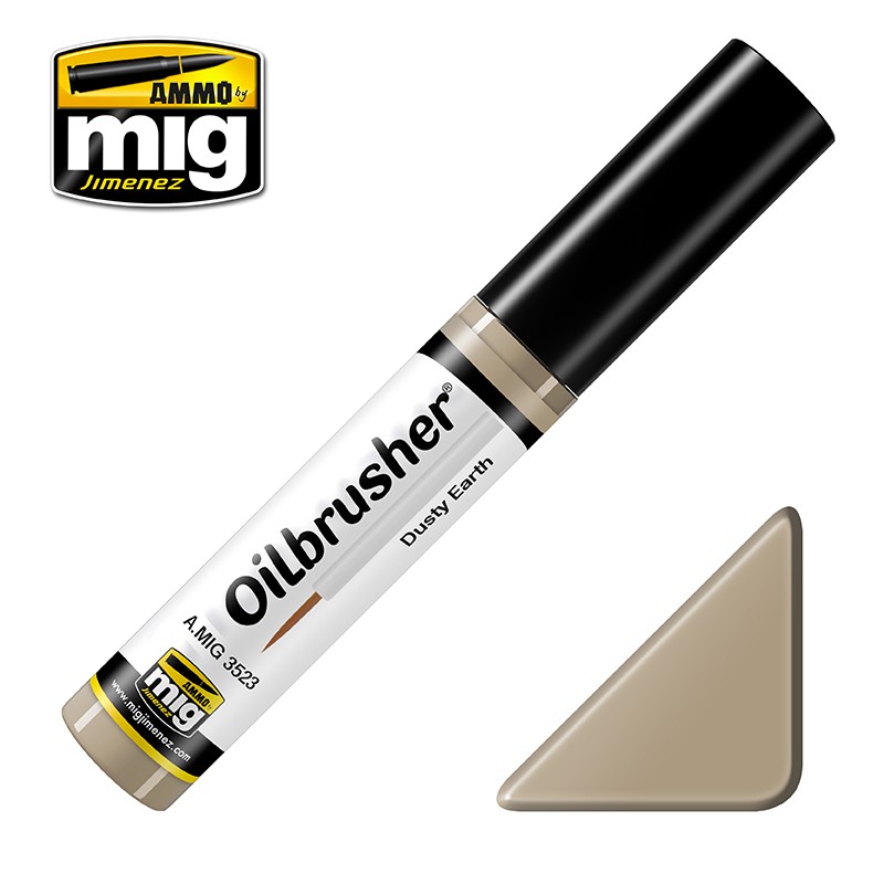AMMO Mig Jimenez Oilbrushers Vol 2 for detail painting & touch ups - 5 metallics - Picture 12 of 15