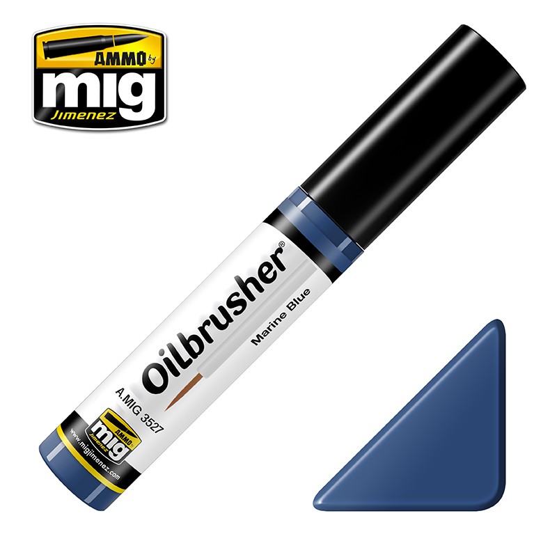 AMMO Mig Jimenez Oilbrushers Vol 2 for detail painting & touch ups - 5 metallics - Picture 9 of 15