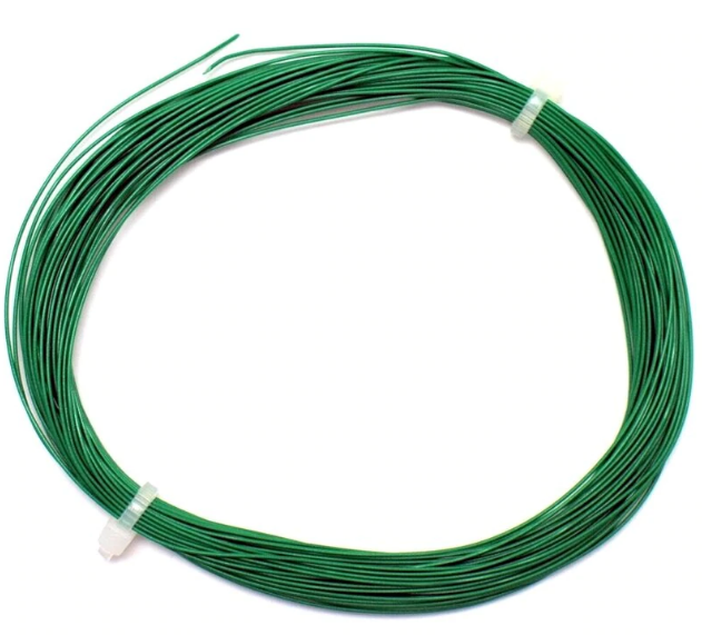 GRIS paquete de 10 m 0.5 mm de diámetro AWG36 ESU 51946 Cable súper delgado