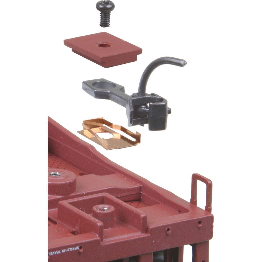 Kadee HO Scale 10 Bulk Pack No.5 Knuckle Couplers No Draft Gear Boxes