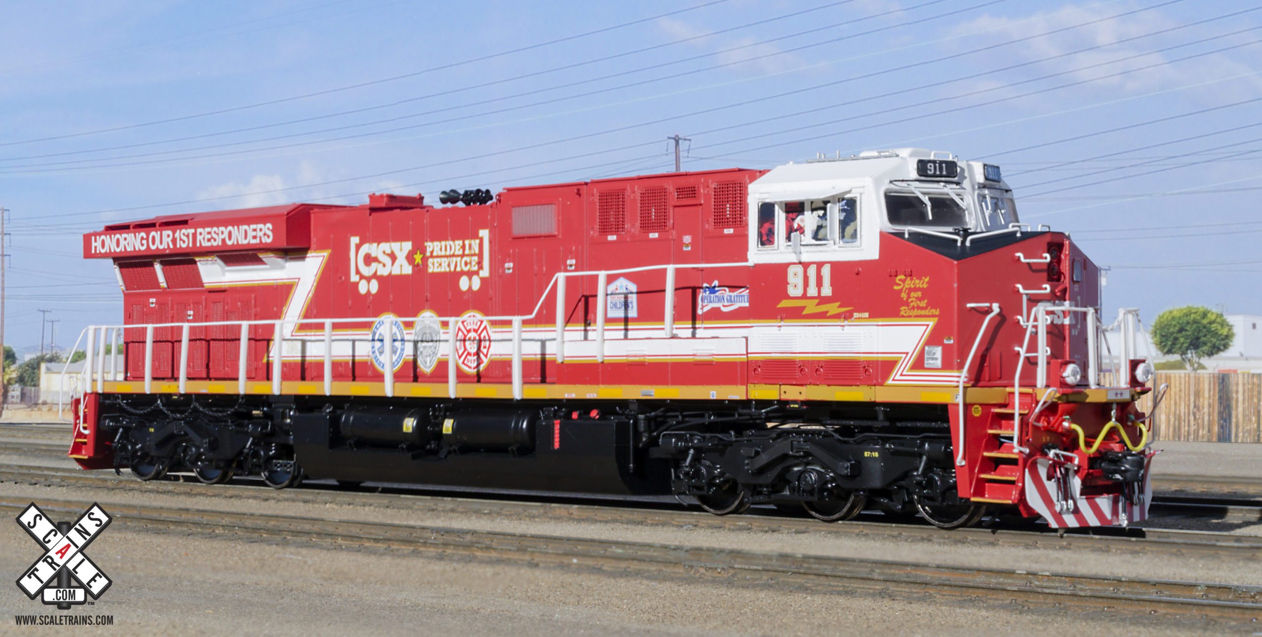 Scale Trains Rivet SXT32395 HO Scale GE ES44AH GEVO, CSX/First