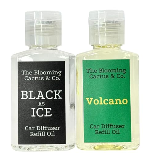 2 Pack 1 OZ Premium Car Diffuser Refill Oil Long Lasting Fragrance Oil for Car