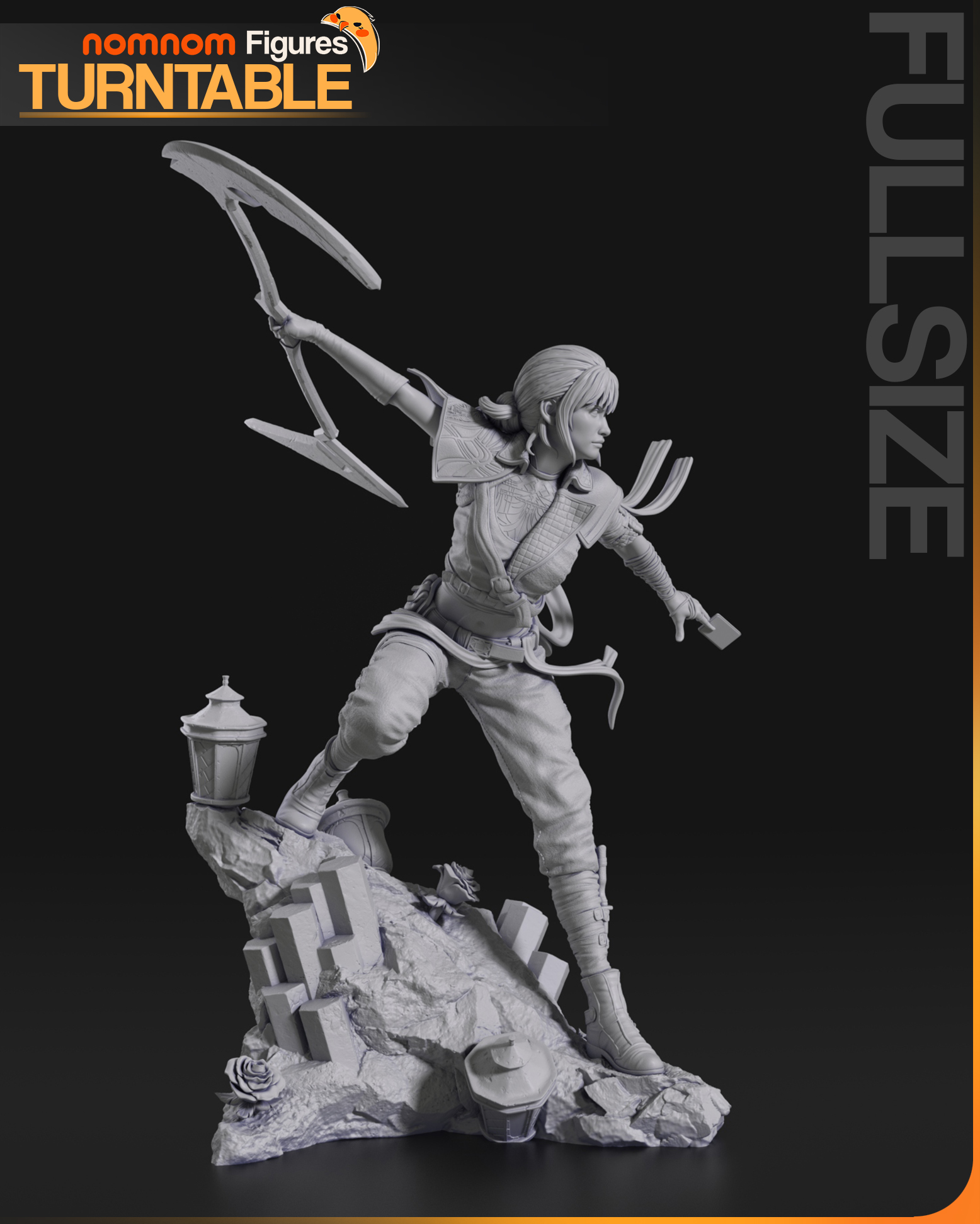 1:10 Scale Tarot of Despair High Quality Unpainted Resin Garage Kit - Thumbnail 4