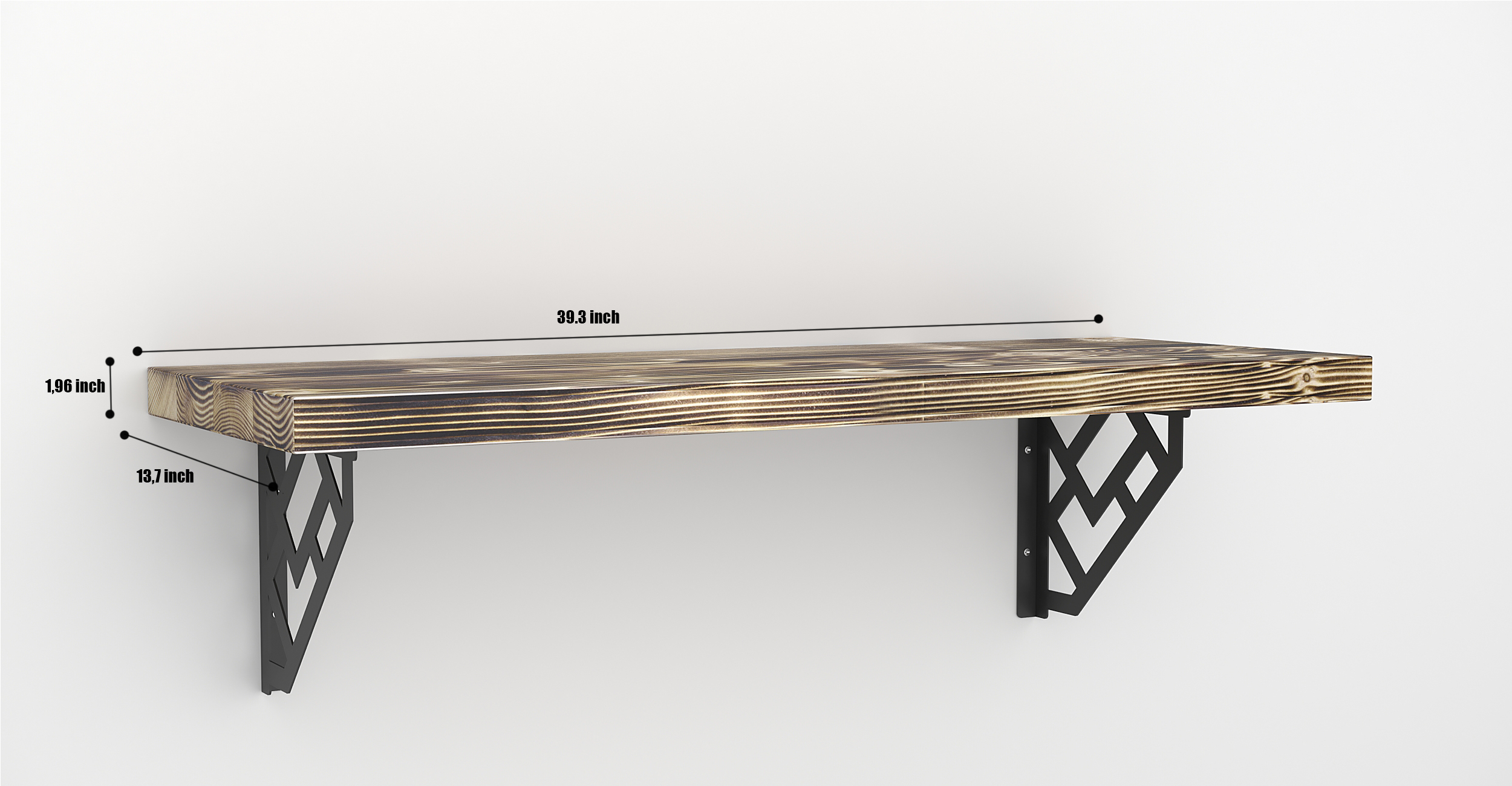 MCC Wandmontage Schreibtisch Bar Tisch für kleine Räume Küchentheke, Wäscheregal - Bild 55 von 60
