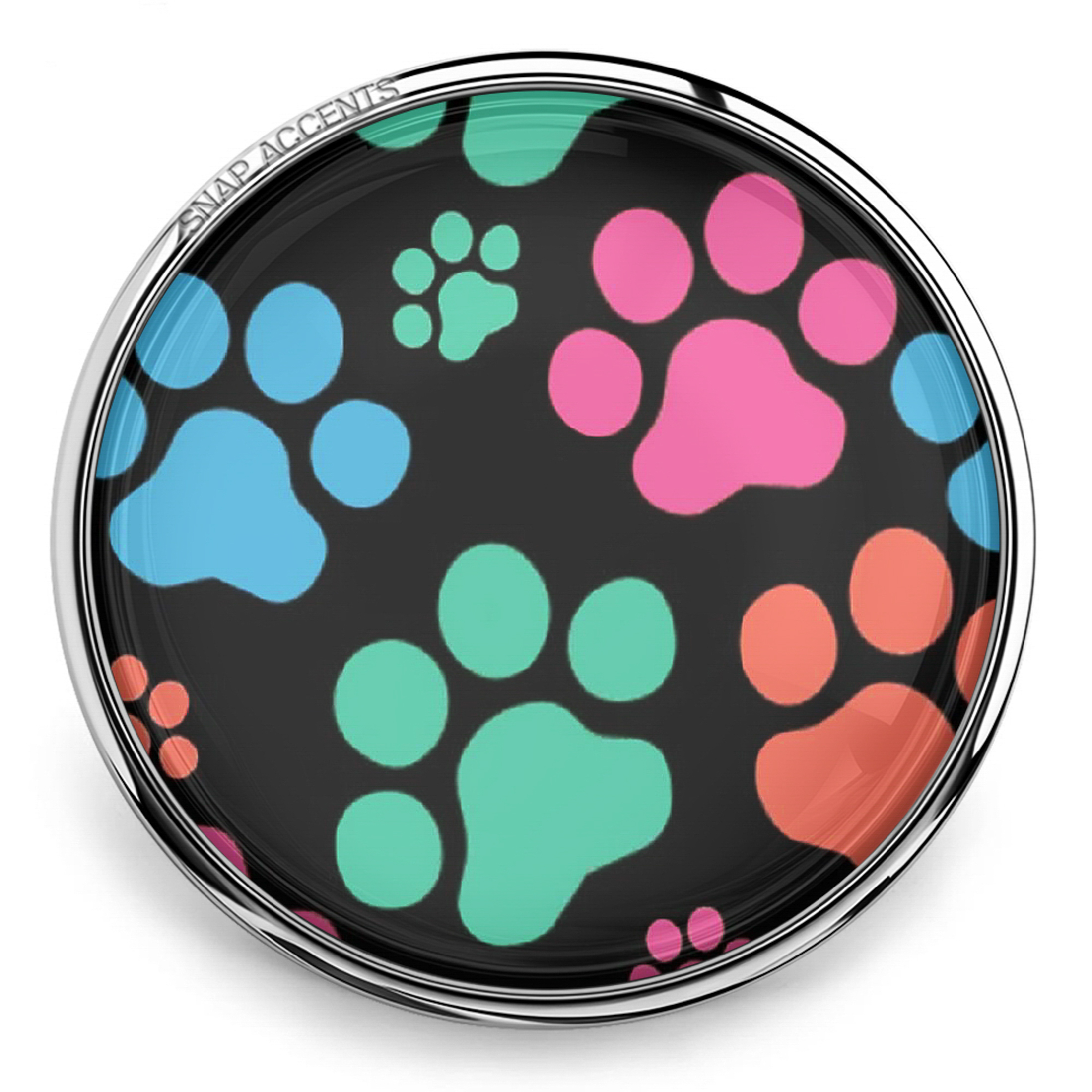 Hund Katze Pfote Druckknopf Schmuck Ingwer Charm 18 mm 20 mm Tier Haustier Druckknopf Charm Knopf - Bild 12 von 13