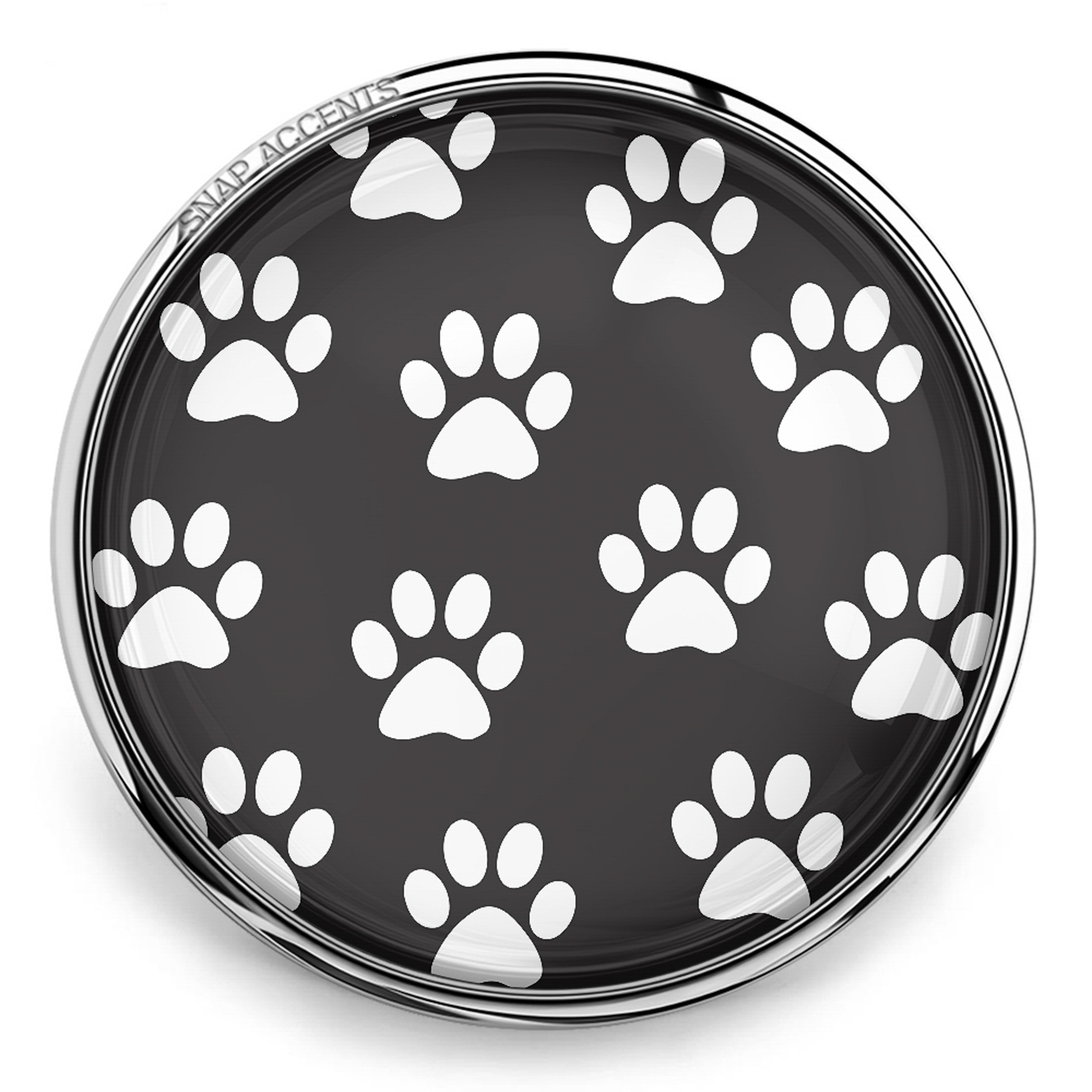 Hund Katze Pfote Druckknopf Schmuck Ingwer Charm 18 mm 20 mm Tier Haustier Druckknopf Charm Knopf - Bild 10 von 13