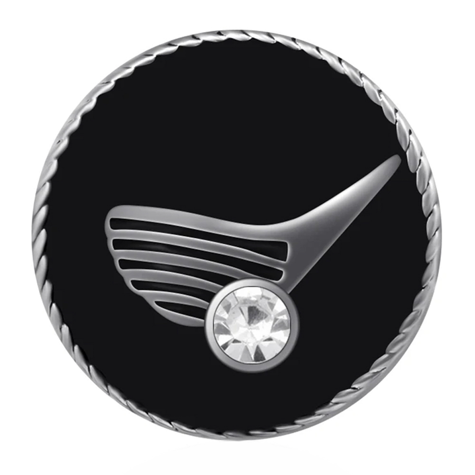 Golf Ball Snap Jewelry Ginger Charm 18MM Sport Interchangeable Snap Charm Button - Picture 10 of 10