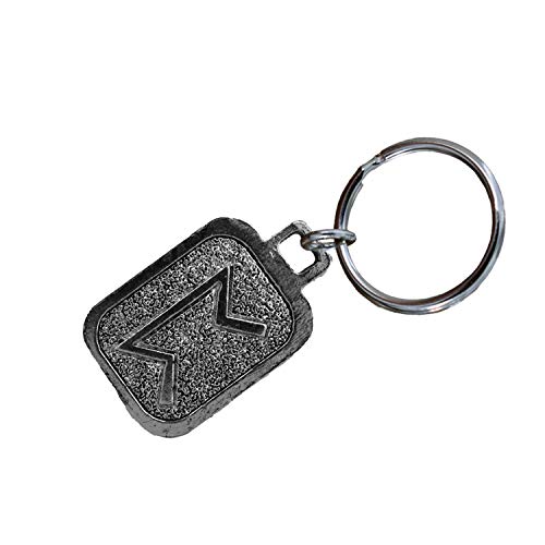 Metall Rune Schlüsselanhänger, nordische Wikinger Symbole, antikes Zinn, Geschenk, Made in USA - Bild 22 von 198