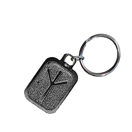 Metall Rune Schlüsselanhänger, nordische Wikinger Symbole, antikes Zinn, Geschenk, Made in USA - Bild 86 von 198