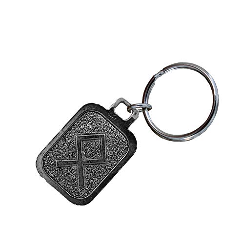 Metall Rune Schlüsselanhänger, nordische Wikinger Symbole, antikes Zinn, Geschenk, Made in USA - Bild 158 von 198