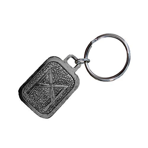 Metall Rune Schlüsselanhänger, nordische Wikinger Symbole, antikes Zinn, Geschenk, Made in USA - Bild 174 von 198