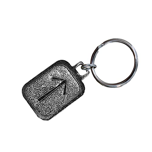 Metall Rune Schlüsselanhänger, nordische Wikinger Symbole, antikes Zinn, Geschenk, Made in USA - Bild 182 von 198