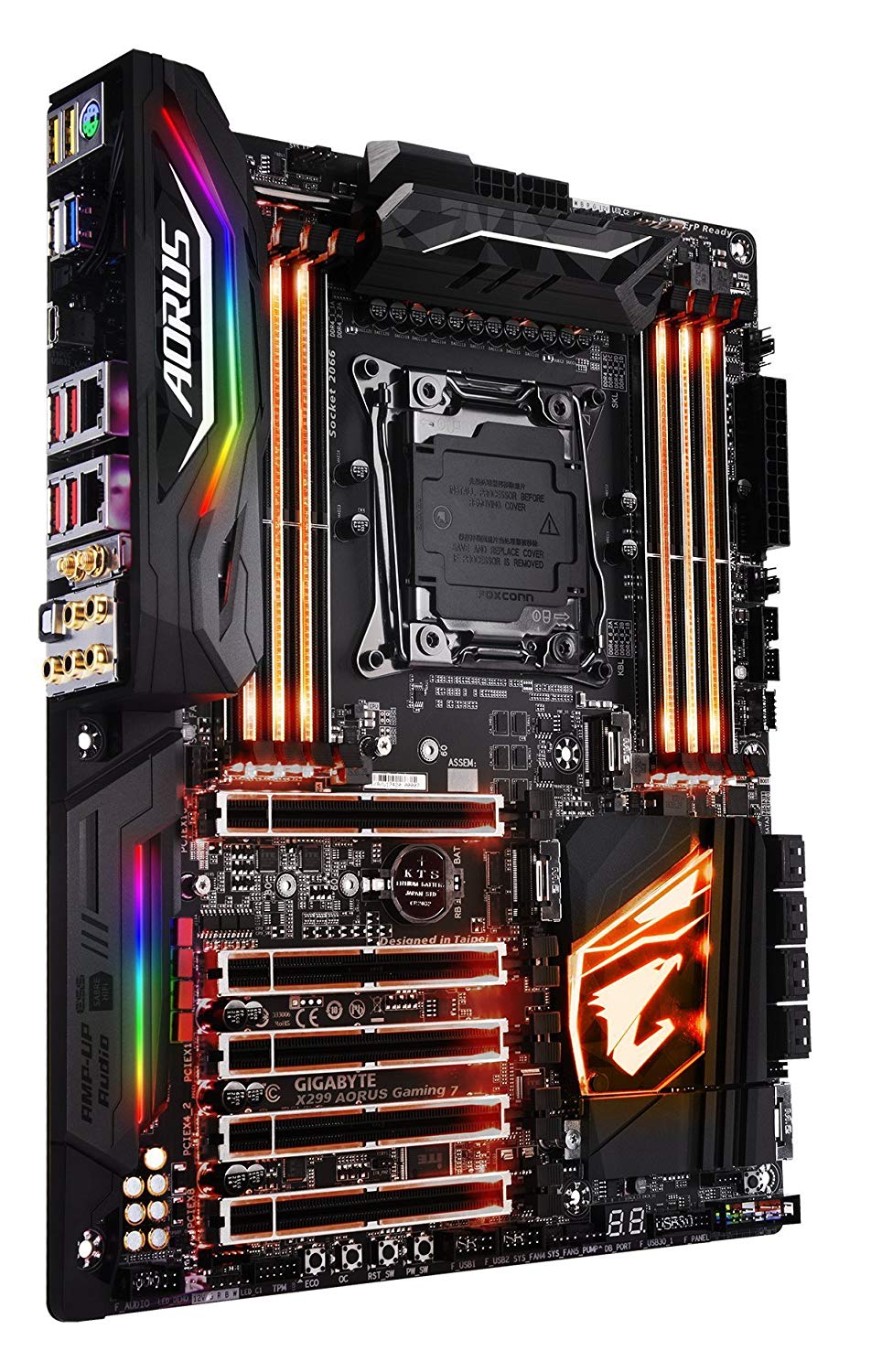Gigabyte X299 AORUS GAMING 7 Intel LGA 2066 X299 RGB ATX M.2 Desktop