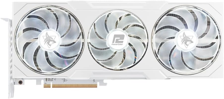 PowerColor Radeon RX 7900 XTX 24GB HellHound Spectral White