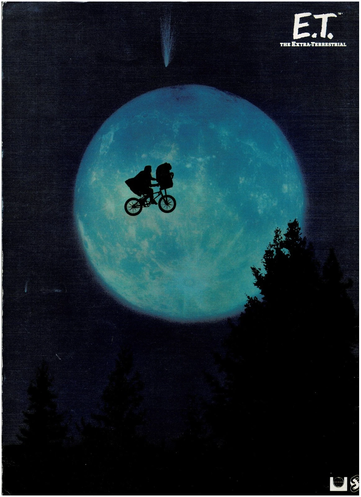 E.T. the Extra-Terrestrial (1982) Vintage Japanese Movie Pamphlet Film Program