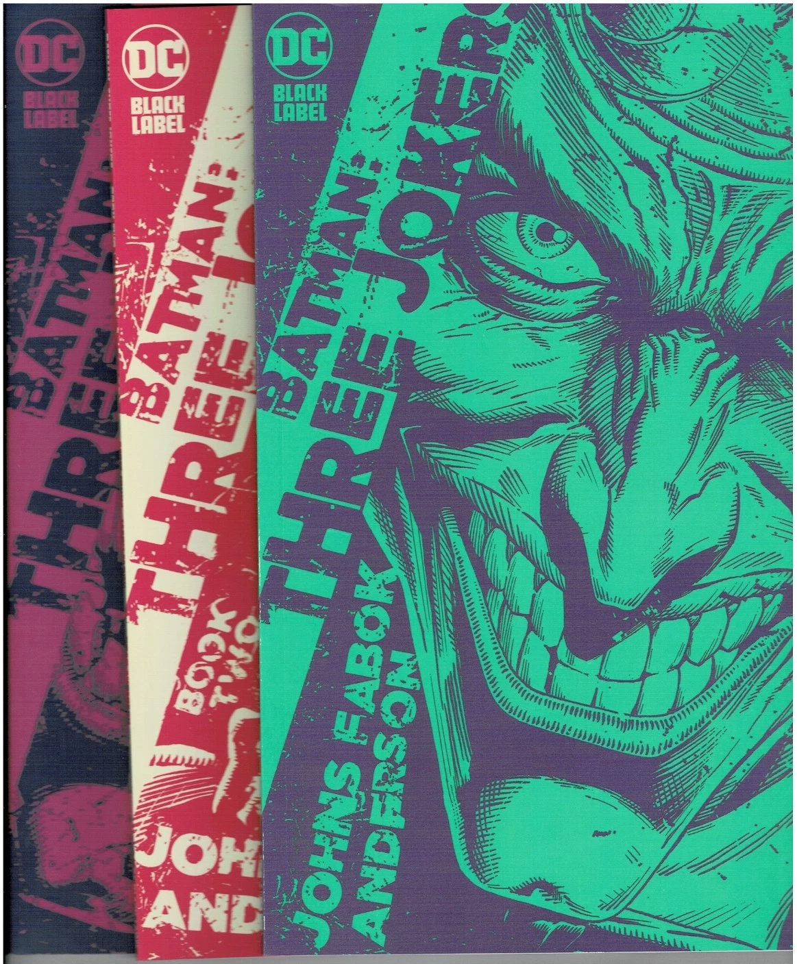 Batman: Three Jokers #1-3 Complete 1 in 25 Retailer Incentive Set