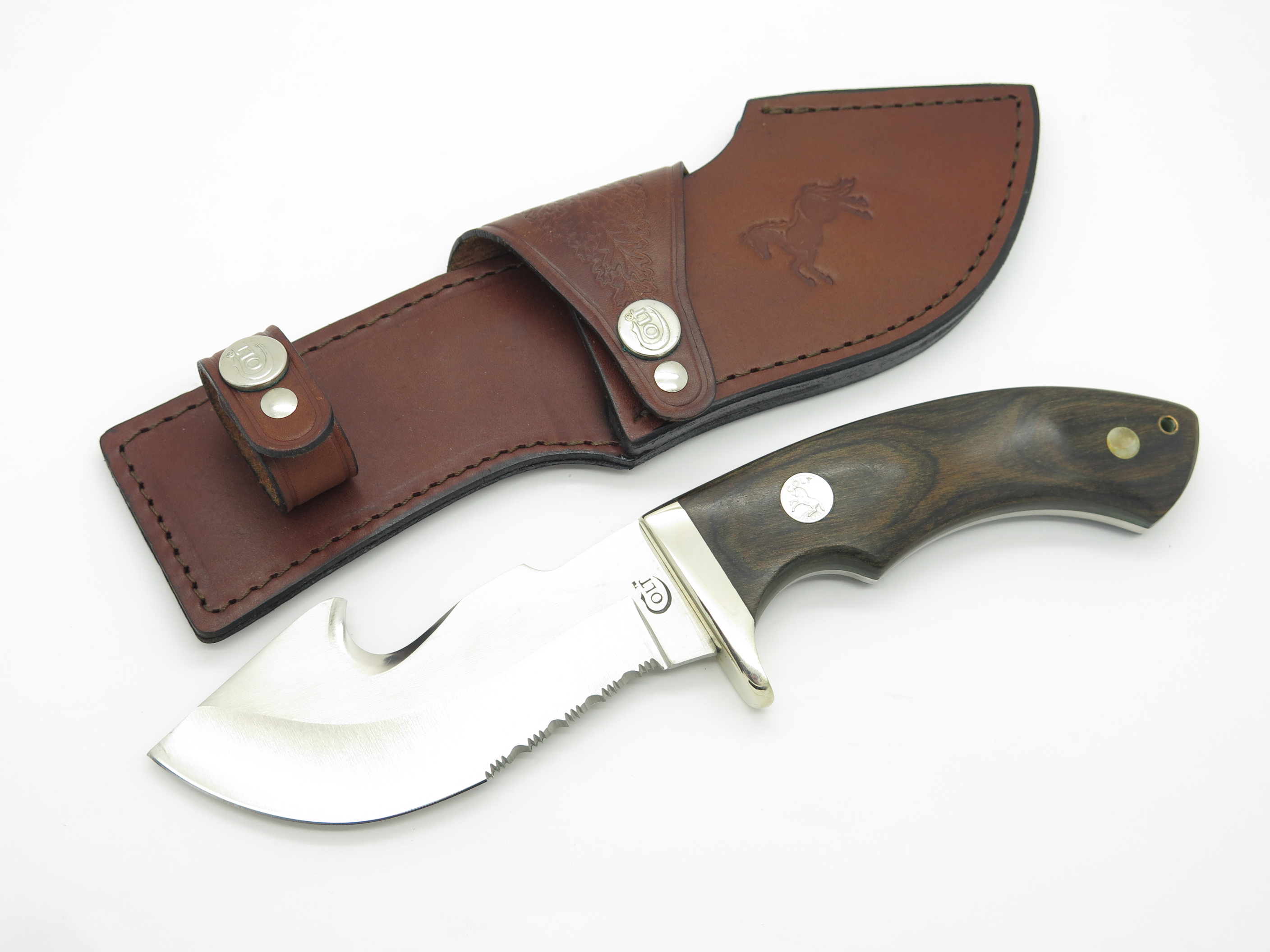 VTG COLT CT7B SERENGETI SEKI JAPAN GUTHOOK SKINNER FIXED BLADE HUNTING