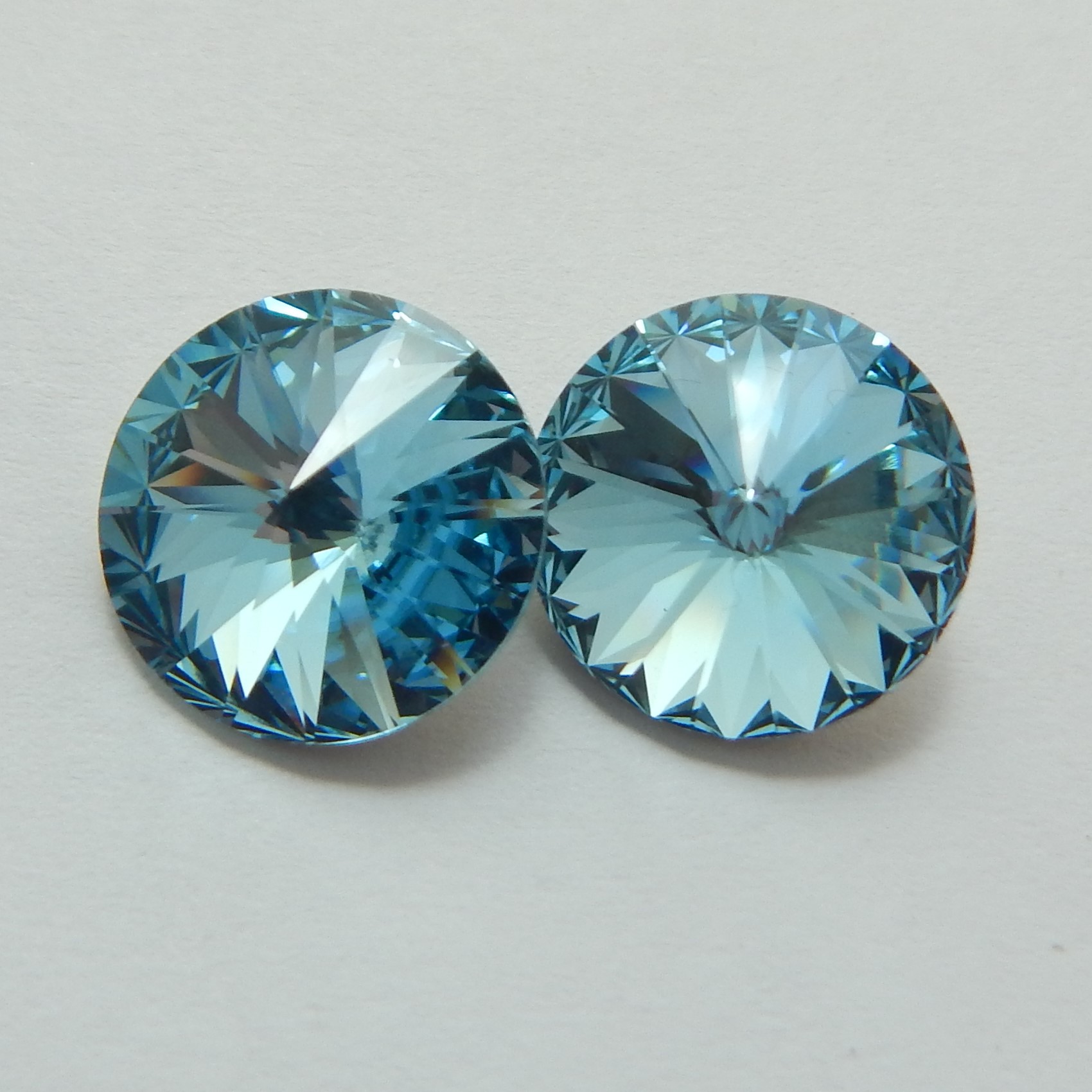 14mm 1122 Swarovski Rivoli (2 Pieces) - Choose color - Picture 2 of 22