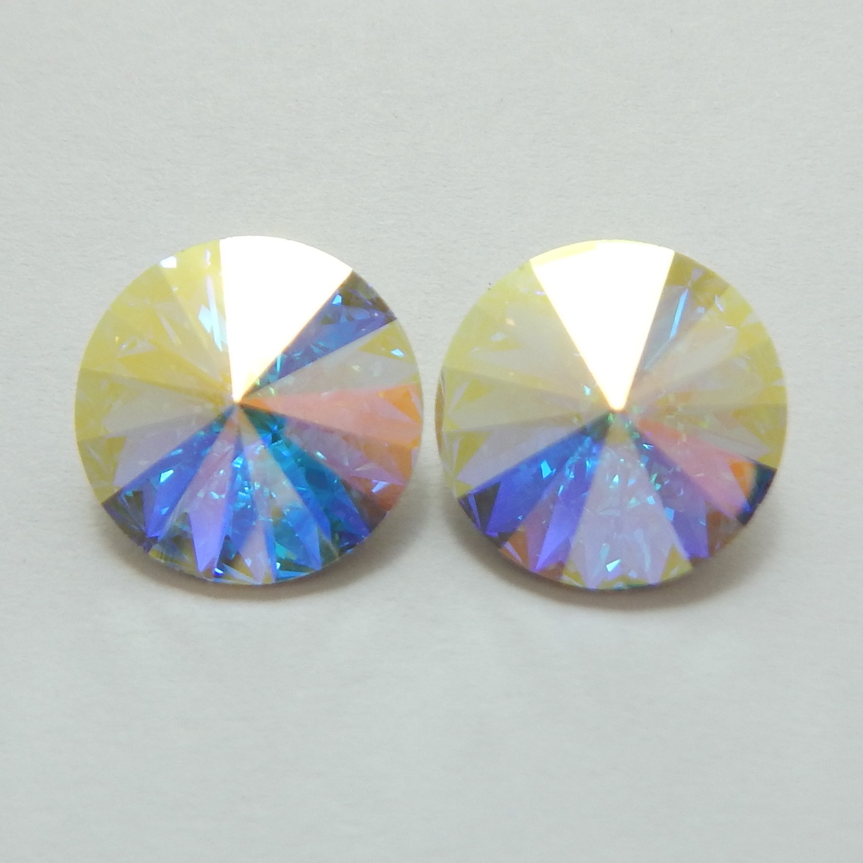 14mm 1122 Swarovski Rivoli (2 Pieces) - Choose color - Picture 5 of 22