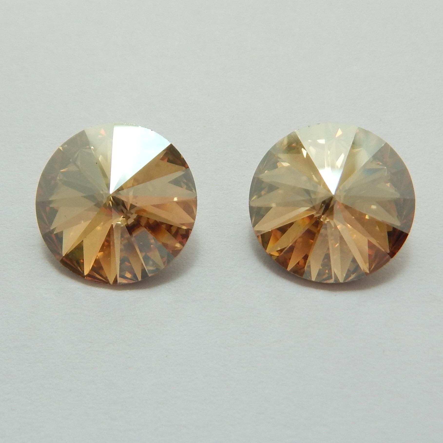 14mm 1122 Swarovski Rivoli (2 Pieces) - Choose color - Picture 7 of 22