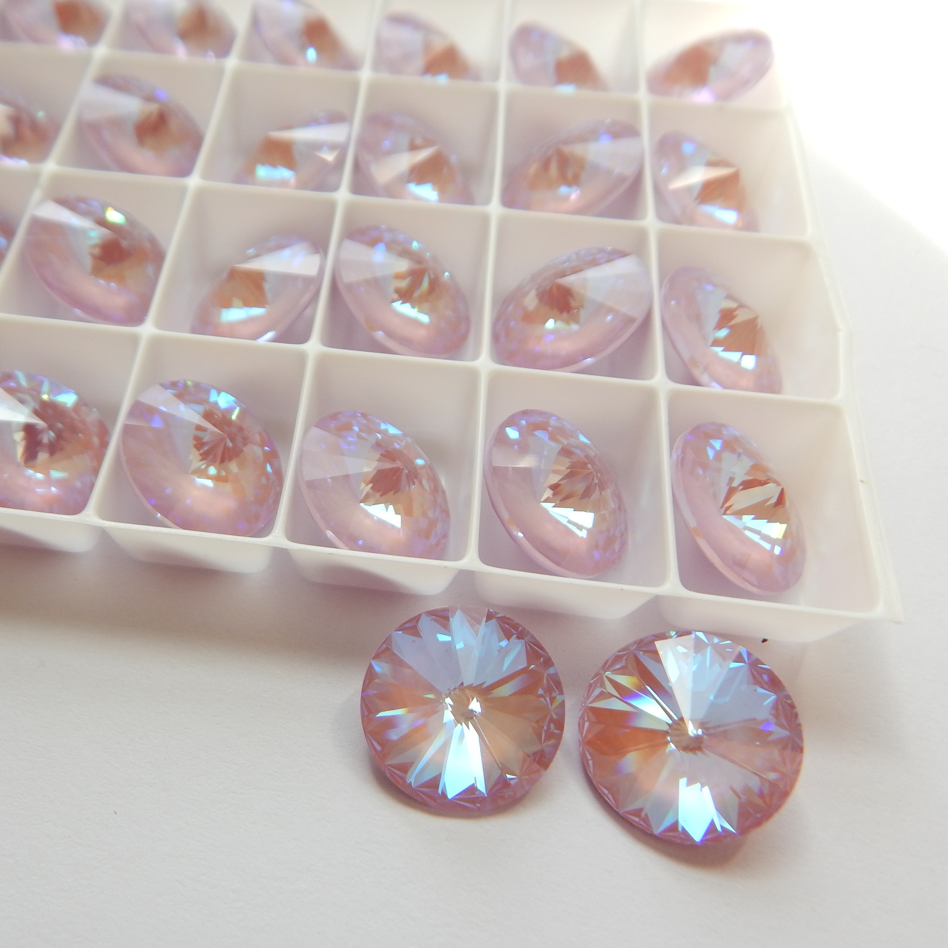 14mm 1122 Swarovski Rivoli (2 Pieces) - Choose color - Picture 11 of 22