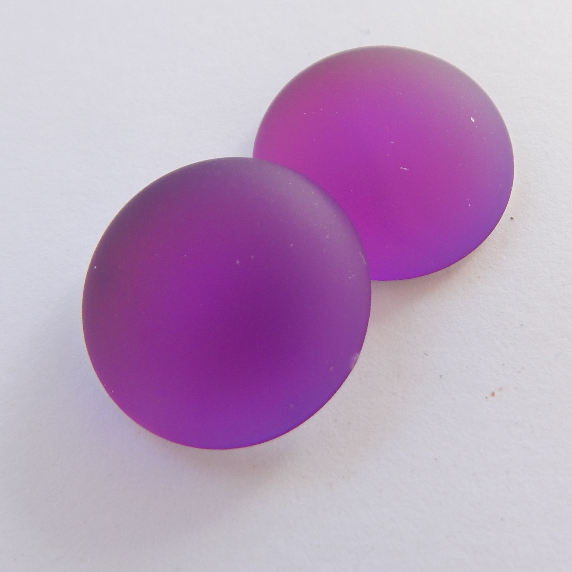 18mm Lunasoft Cabochon - Choose Color - Quantity 1 - Luna Lucite Cabochon - Picture 9 of 16