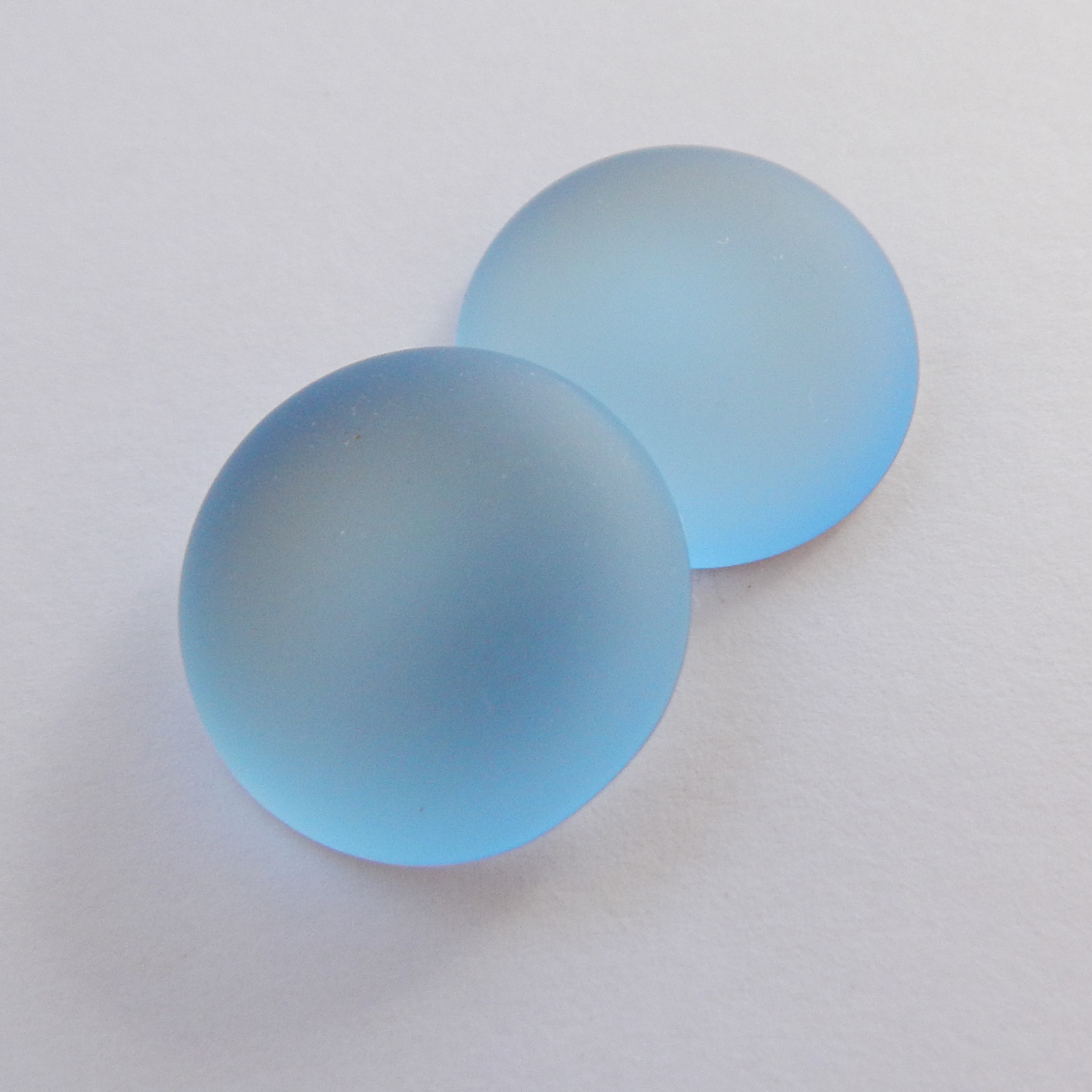 18mm Lunasoft Cabochon - Choose Color - Quantity 1 - Luna Lucite Cabochon - Picture 12 of 16