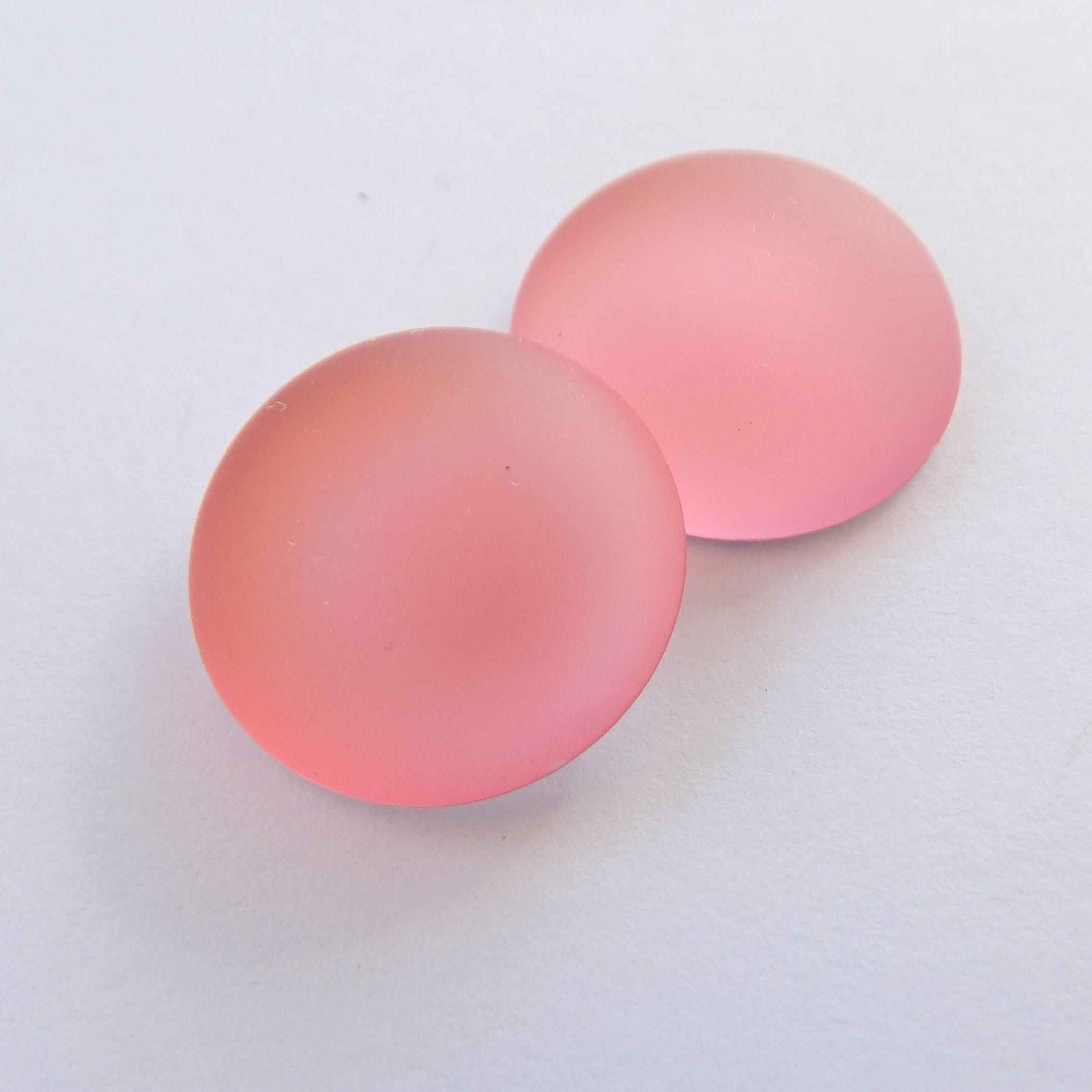 18mm Lunasoft Cabochon - Choose Color - Quantity 1 - Luna Lucite Cabochon - Picture 14 of 16