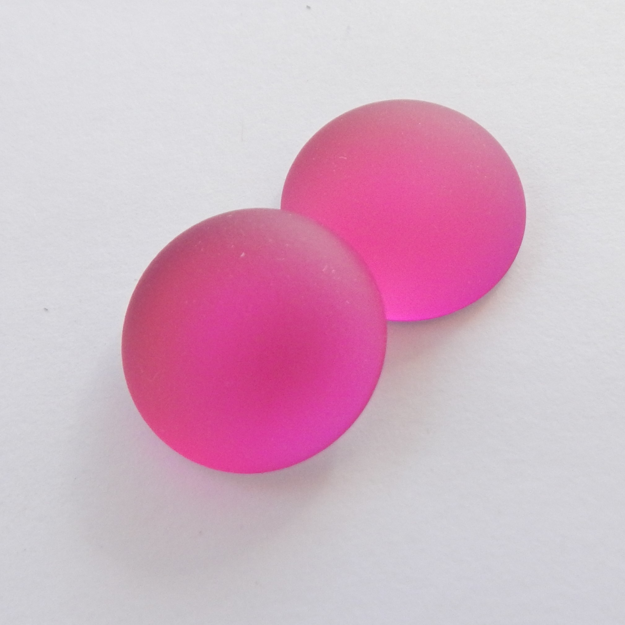 18mm Lunasoft Cabochon - Choose Color - Quantity 1 - Luna Lucite Cabochon - Picture 15 of 16